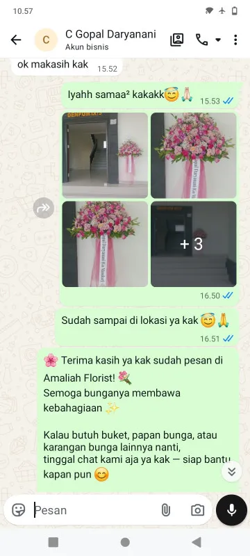 Pengiriman Karangan Bunga Wiro Bayat